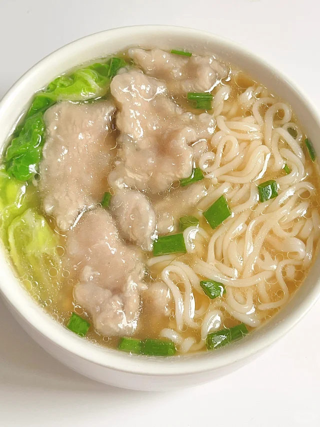 一定要试试这碗面，我儿子天天都想吃