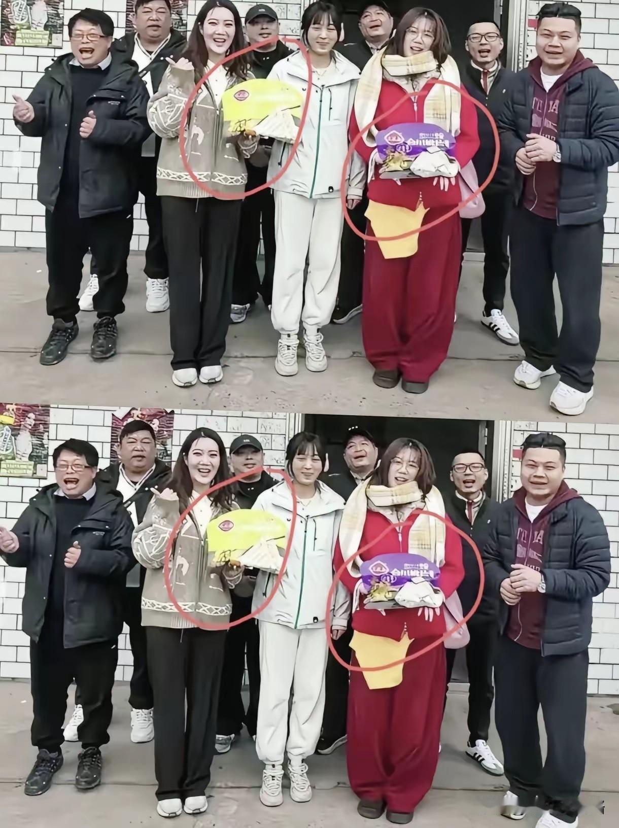 呆呆这次做了超有意义的事！
她接待台湾同胞，台胞带凤梨酥赴约，她就用家乡合川桃片