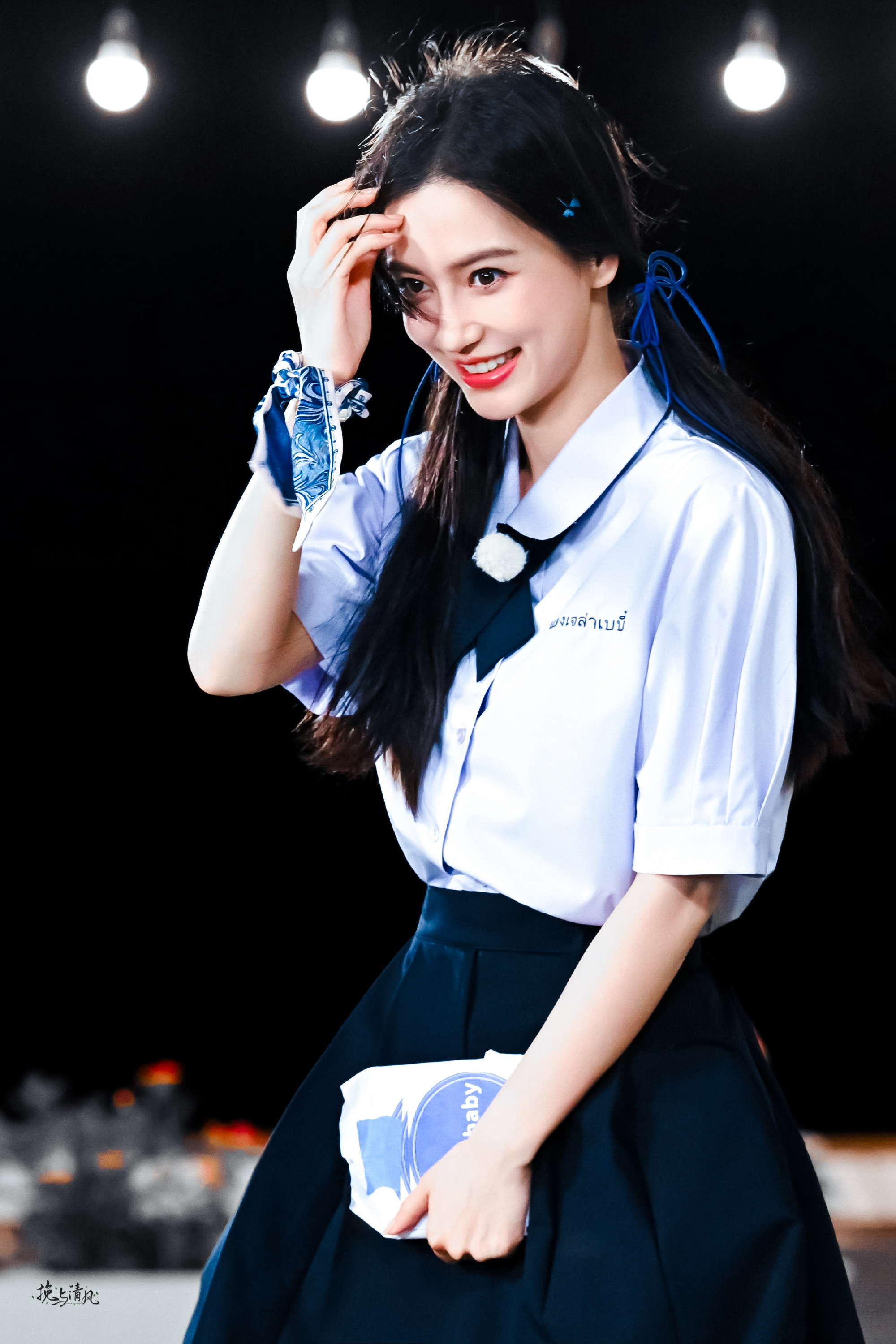angelababy 三式品牌代言人杨颖angelababy “心动似玫瑰在夜的