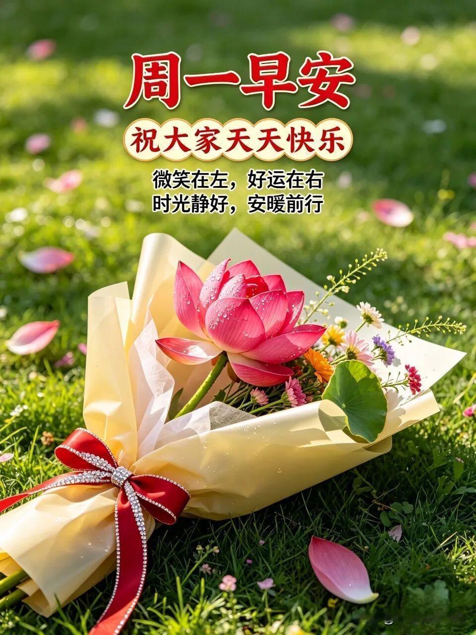 周一清晨，给自己一份好心情[比心]
把努力当成习惯，把坚持当成底气，
用心过好每