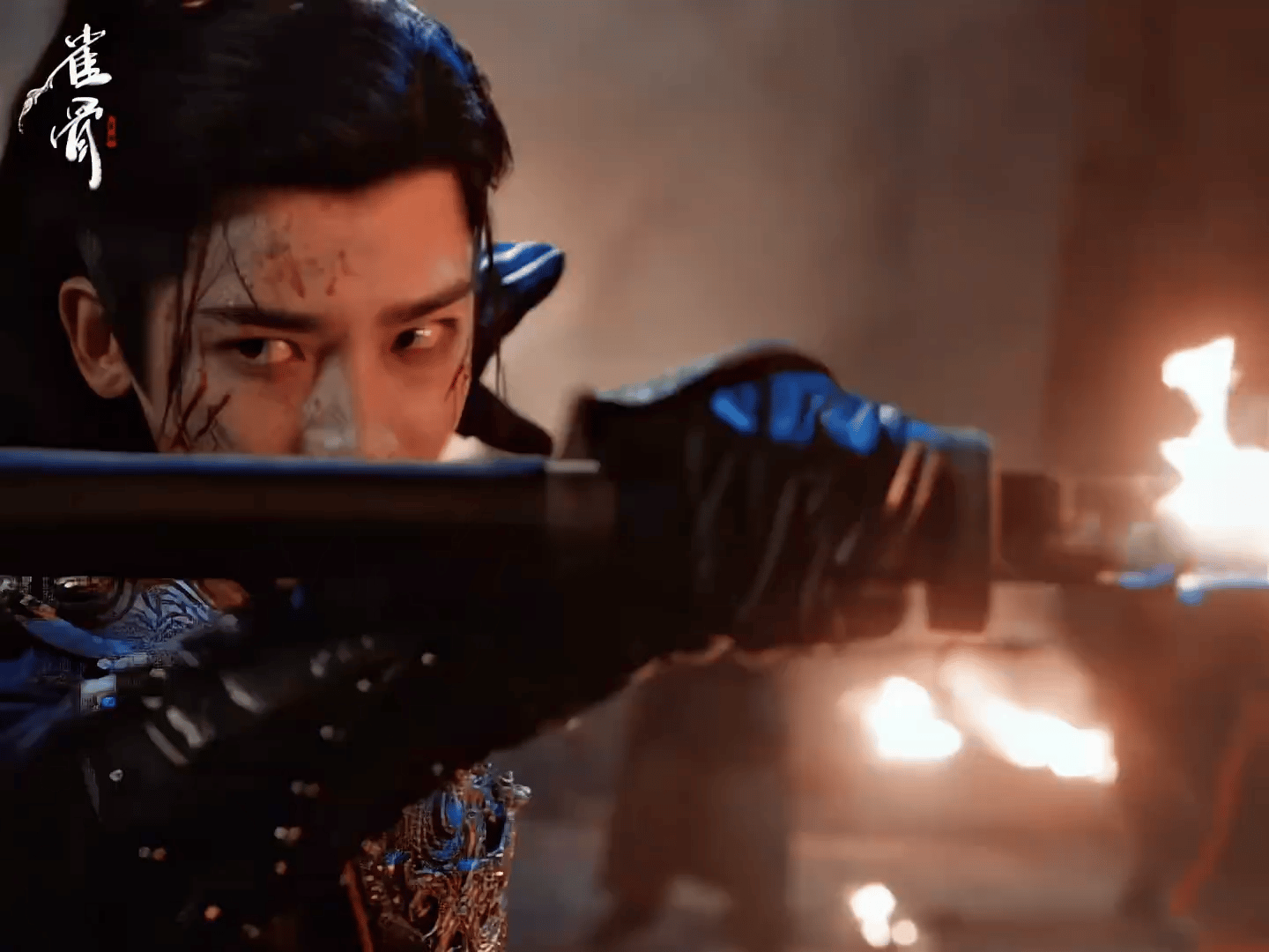 侯明昊萧无衣 萧无衣一舞火刀，火光如雷霆万钧，瞬间引爆全场！侯明昊将这一动作演绎