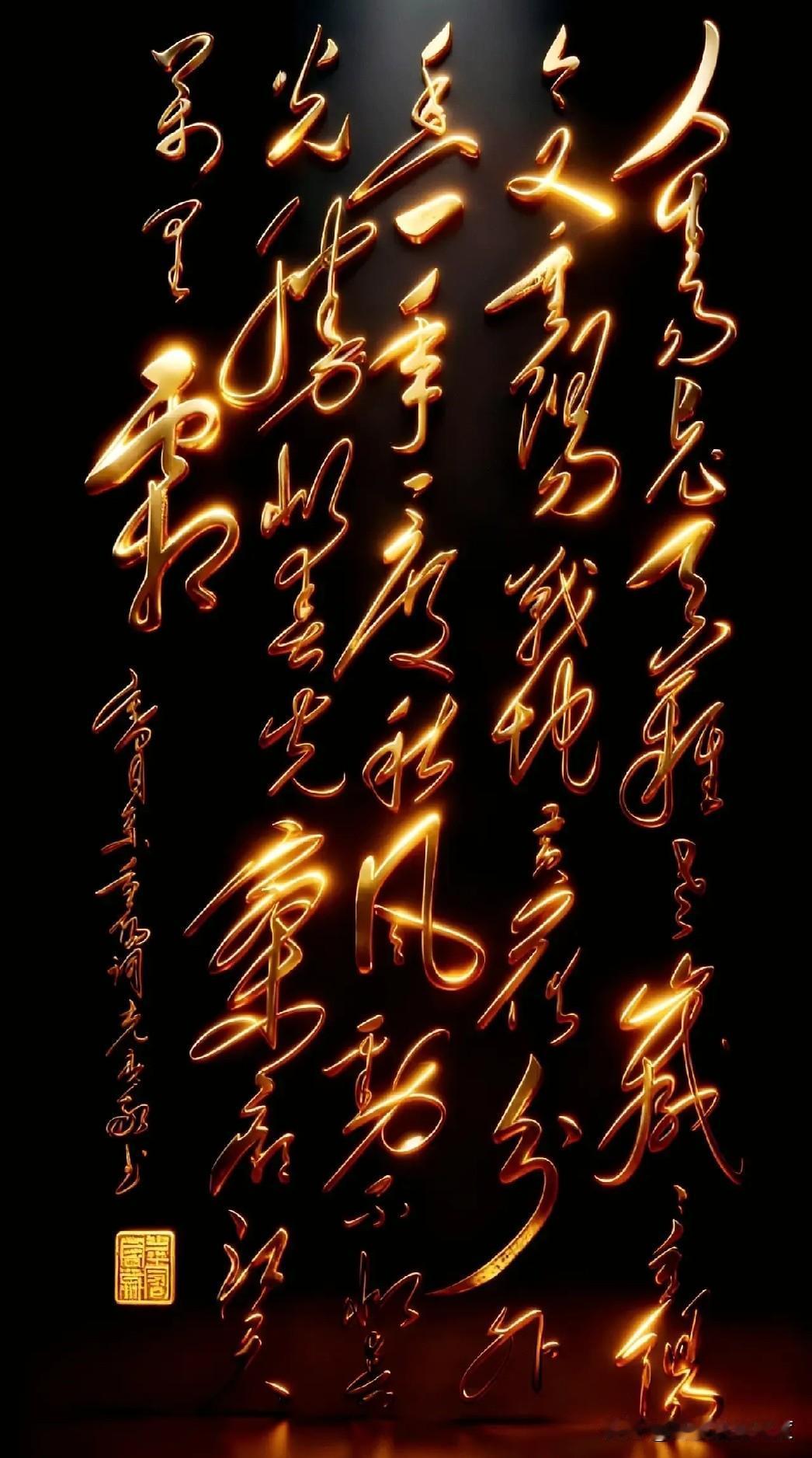 眼神大挑战！敢不敢来认认这张图里的字？[机智]

一幅书法写得龙飞凤舞，笔势特别