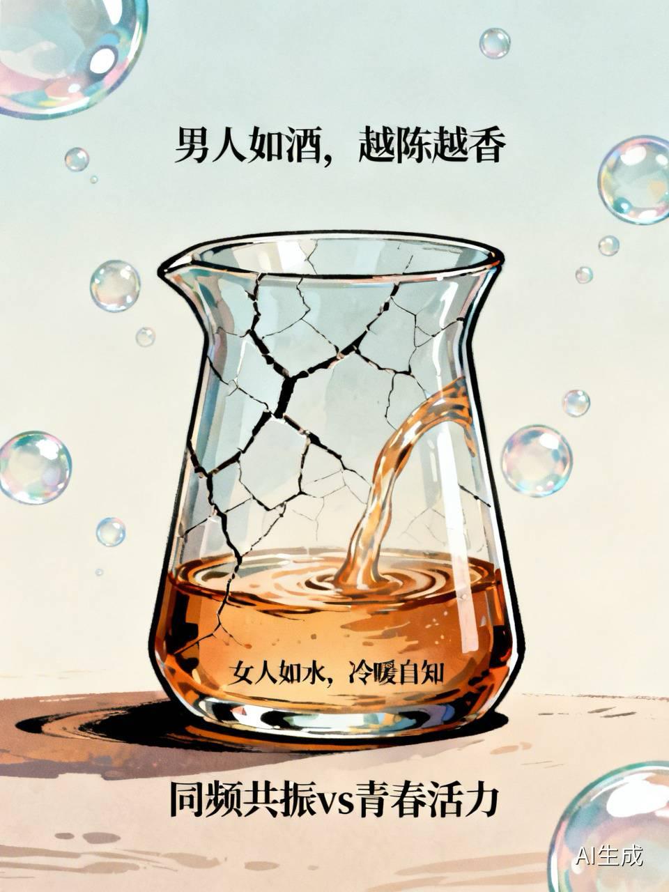 男人骨子里总觉得自己是“50年陈酿”，越老越香；女人却常被社会暗示是“保质期”商