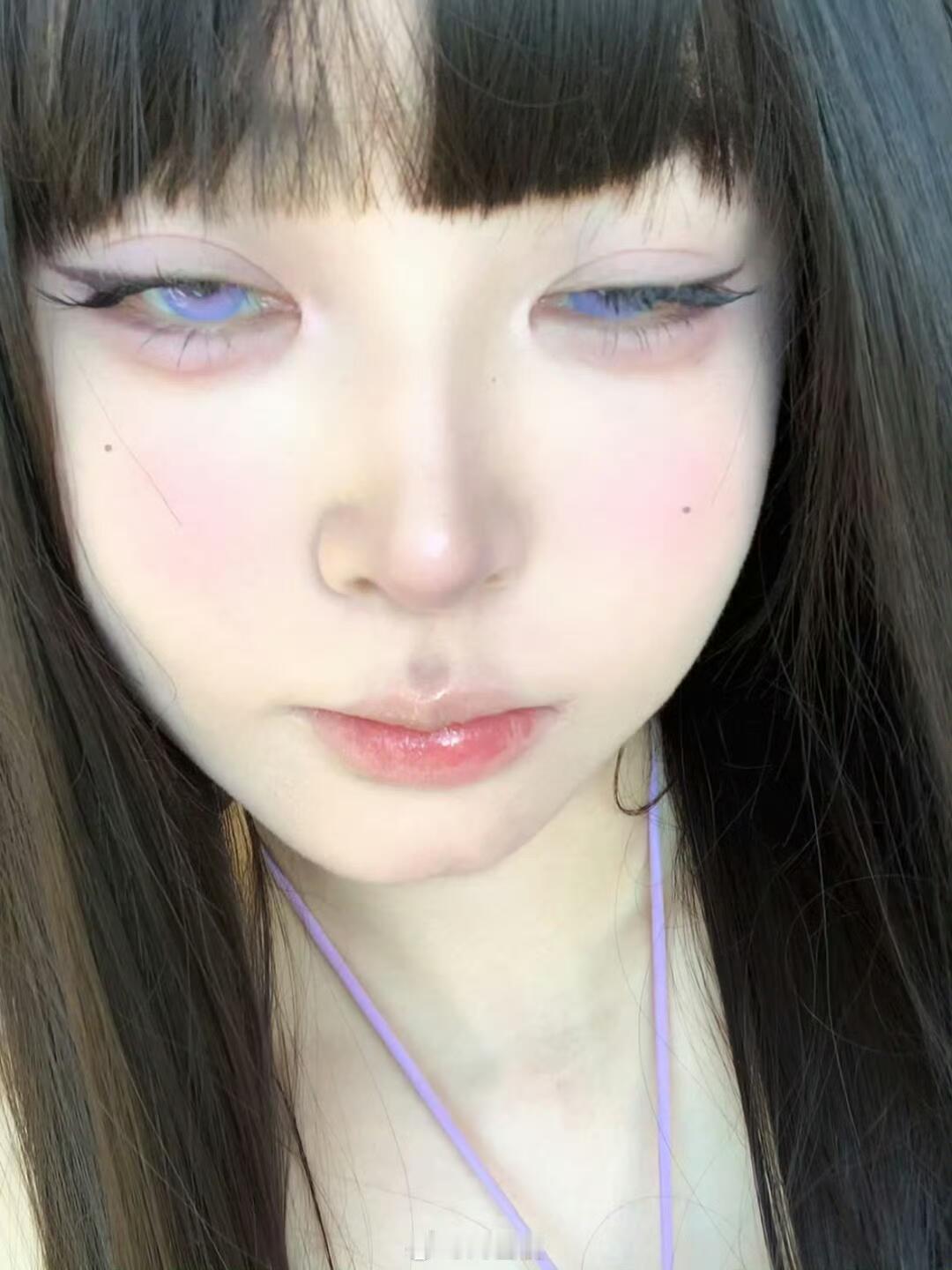 睁眼那一刻我人傻了！！太显色了，特别美的眼珠珠 