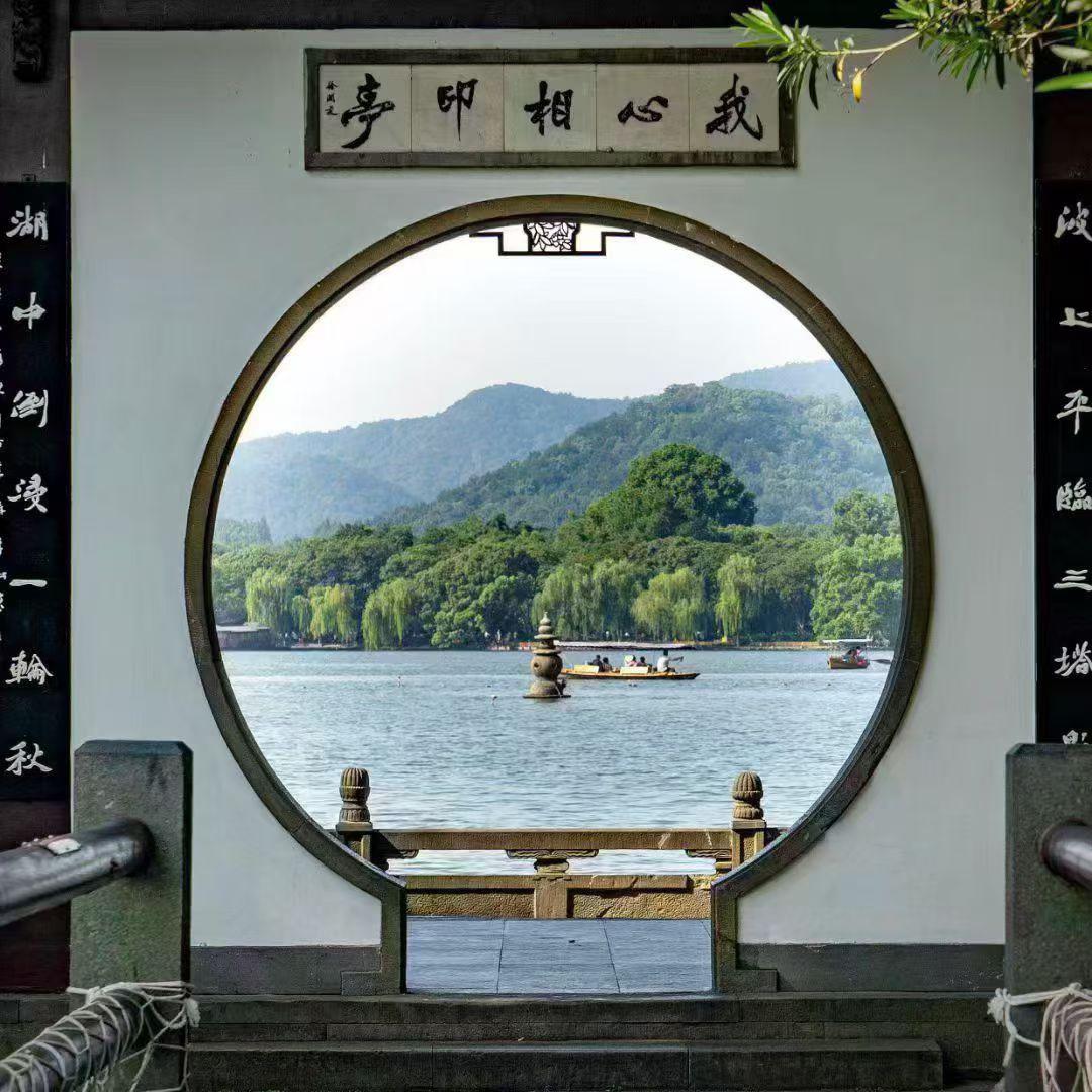 绝美人间仙境山水风景杭州西湖之美来了就不想走的地方。