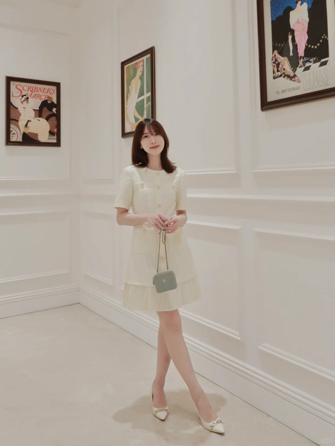 夏日精致小香风look🌟