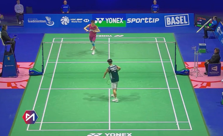 李诗沣2比1王柏崴2026年瑞士羽毛球公开赛男单，李诗沣8-21、21-11、2