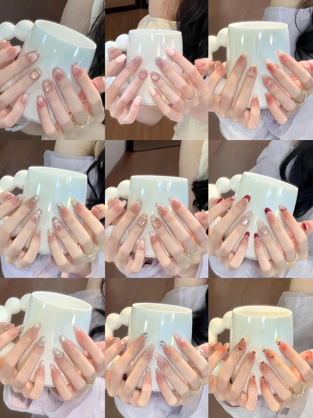 秋冬高级显白美甲💅谁做谁好看🎀