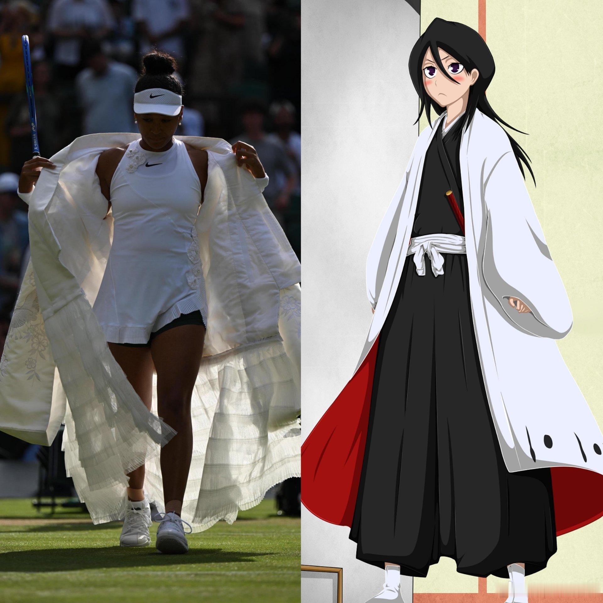 【大坂直美谈和服造型：模仿《死神》动漫 向日本菜致敬】“和服……我们必须从日本弄