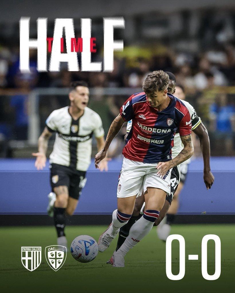 ⏸️｜0-0上半场双方机会都不多。马尔蒂尼和门迪两次接近破门，但都差之毫厘。帕尔