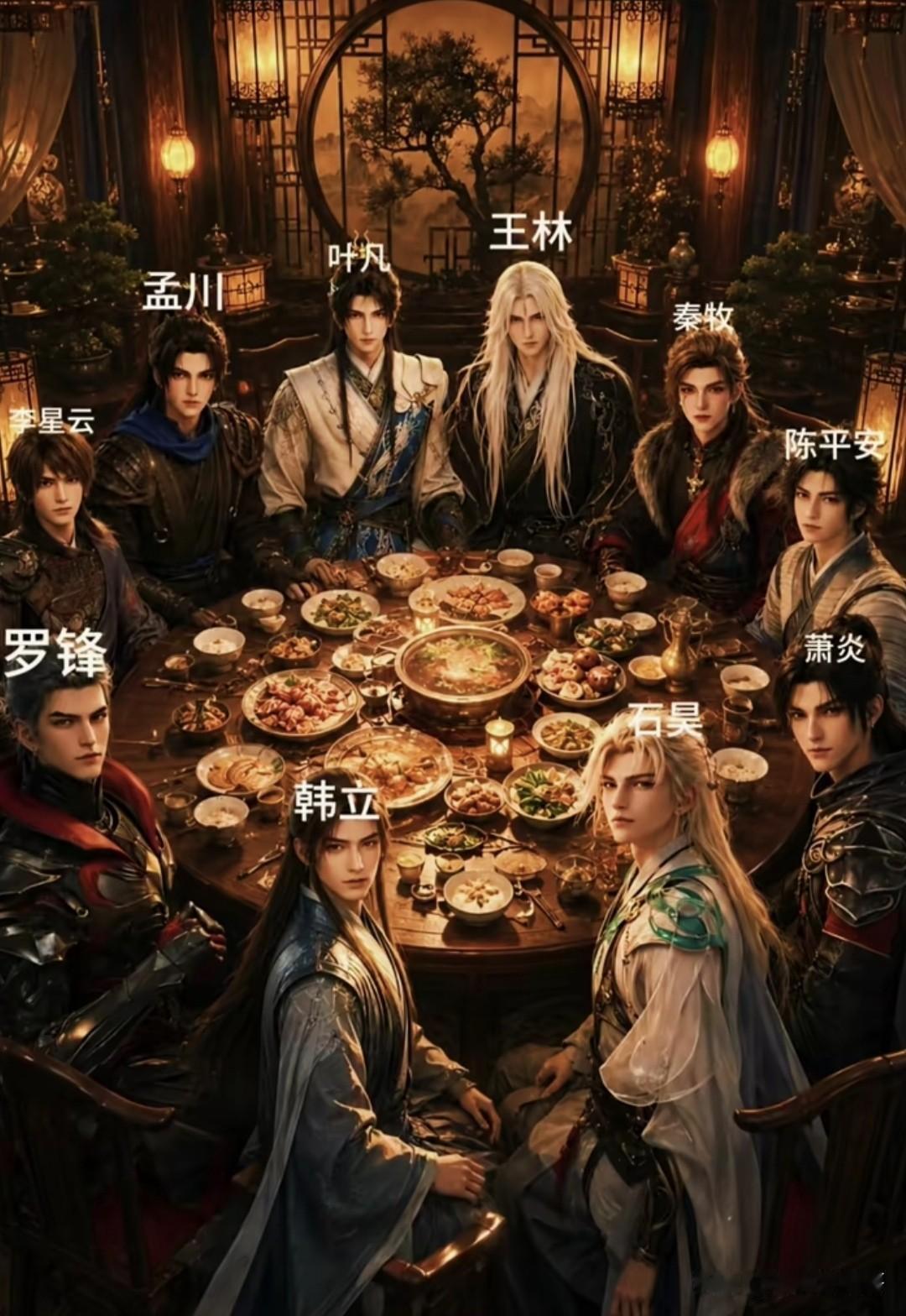 如果是你请他们吃饭，怎么安排座位才不会打起来？