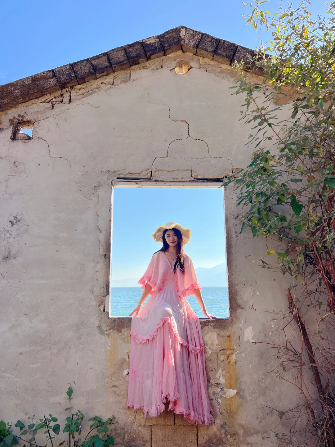 洱海包车打卡神仙机位，洱海之窗太绝了！