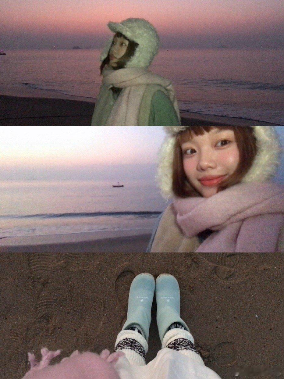 看海总能让人平静下来 那一天 从日出到日落 