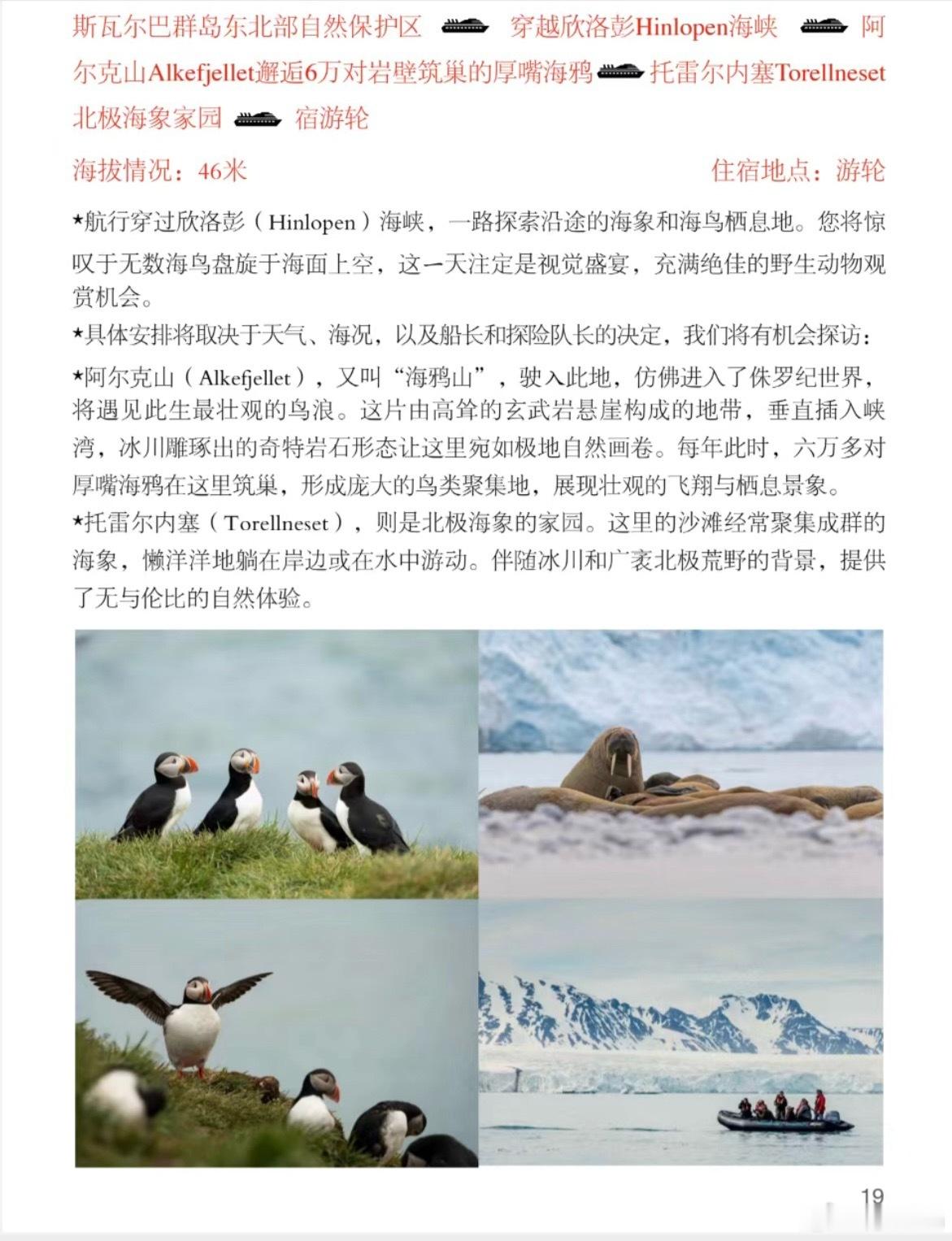 婆婆要去北极了看了下行程，羡慕