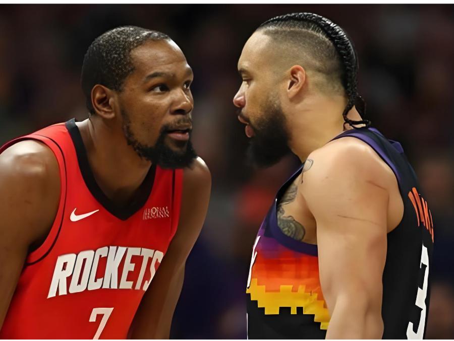 闲的没事惹杜兰特干啥，这代价也太大了！
火箭今天战胜太阳了。
比赛中两队的垃圾话