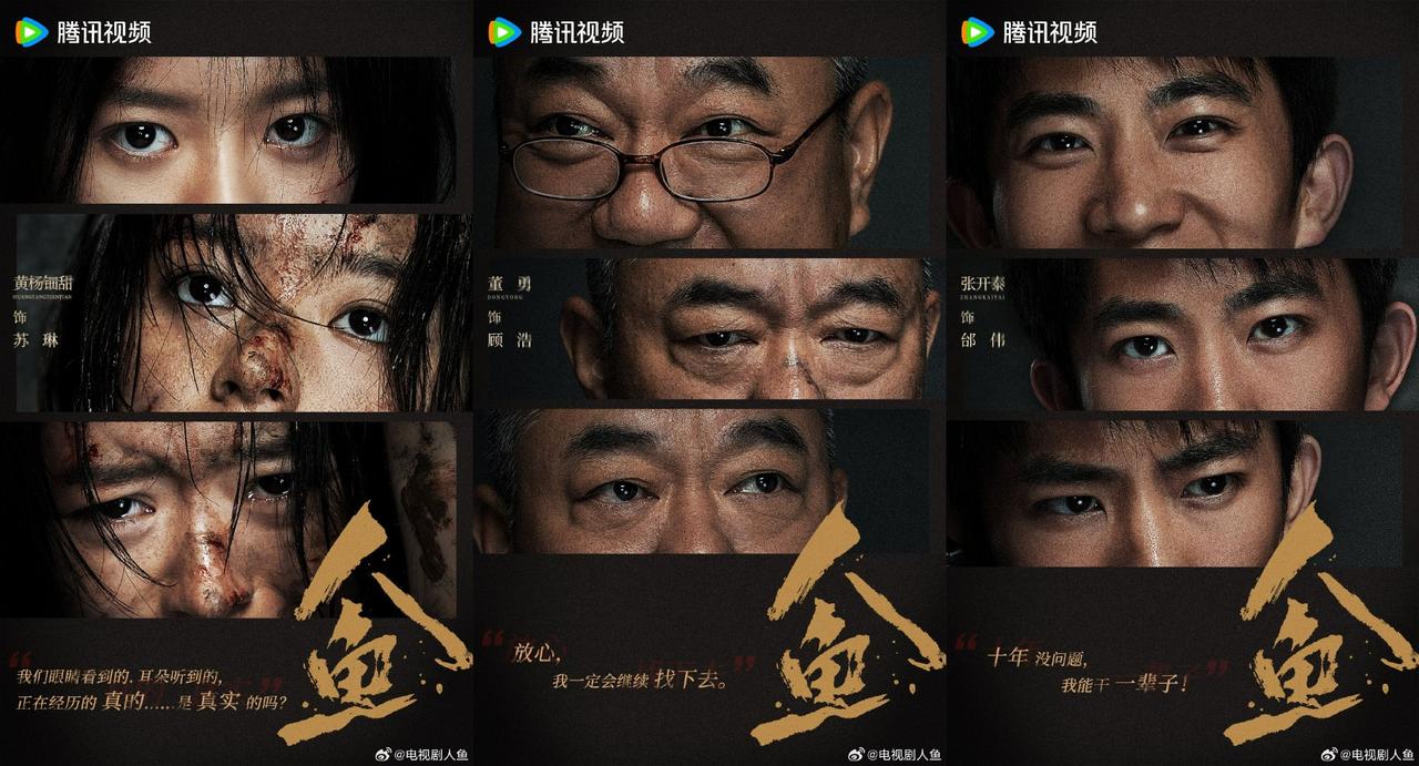 《人鱼》十一、十二集，顾浩重新支起那块案情分析板，我盯着屏幕没动。
他已经退休，