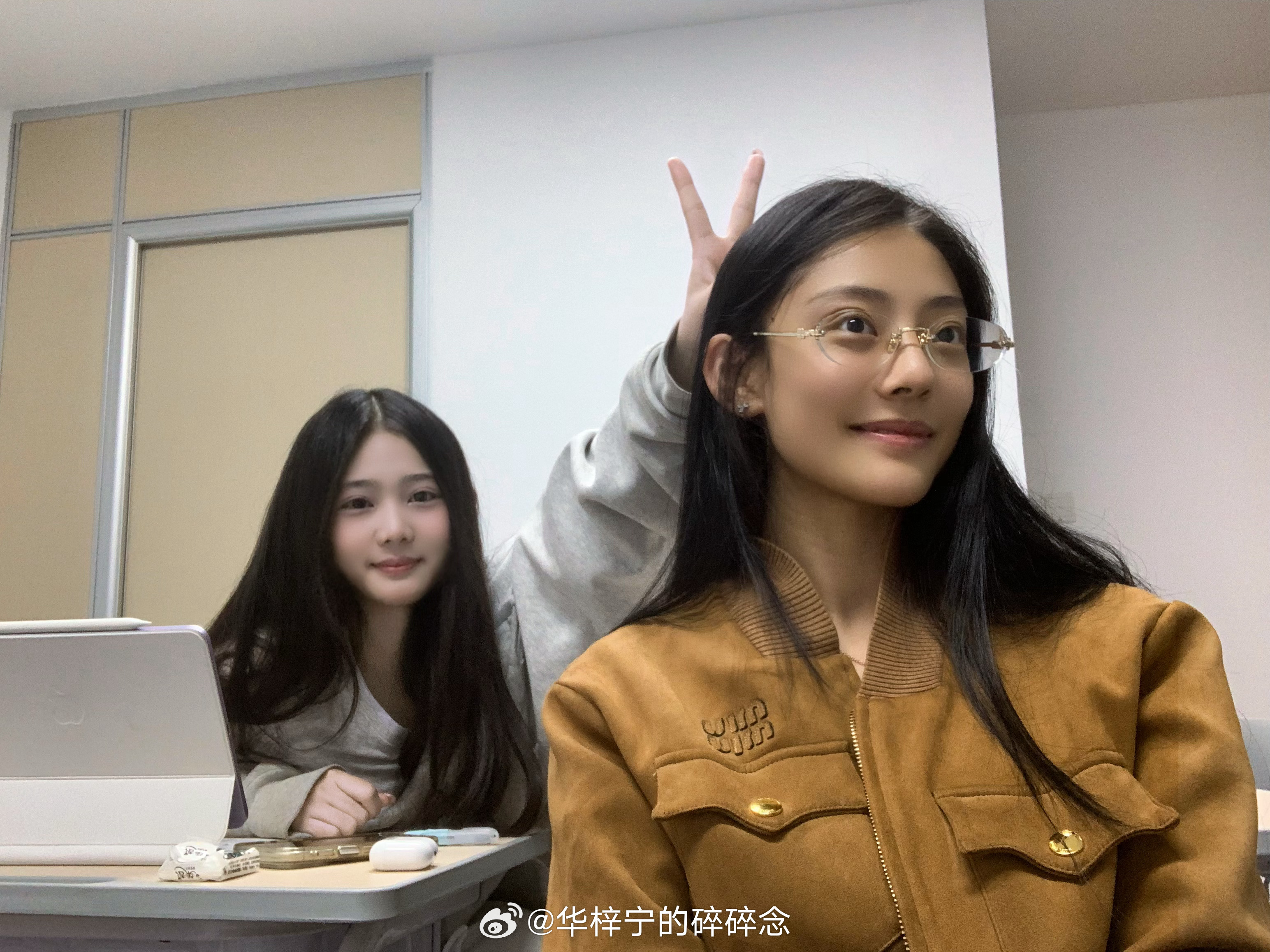 每天上课被小妹妹们治愈 