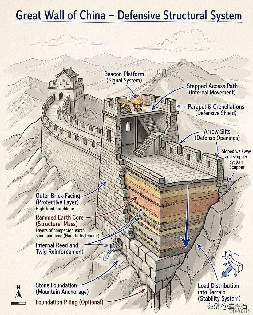 靠双手打拼的农耕时代，古人智慧达到巅峰！ 世界遗产长城