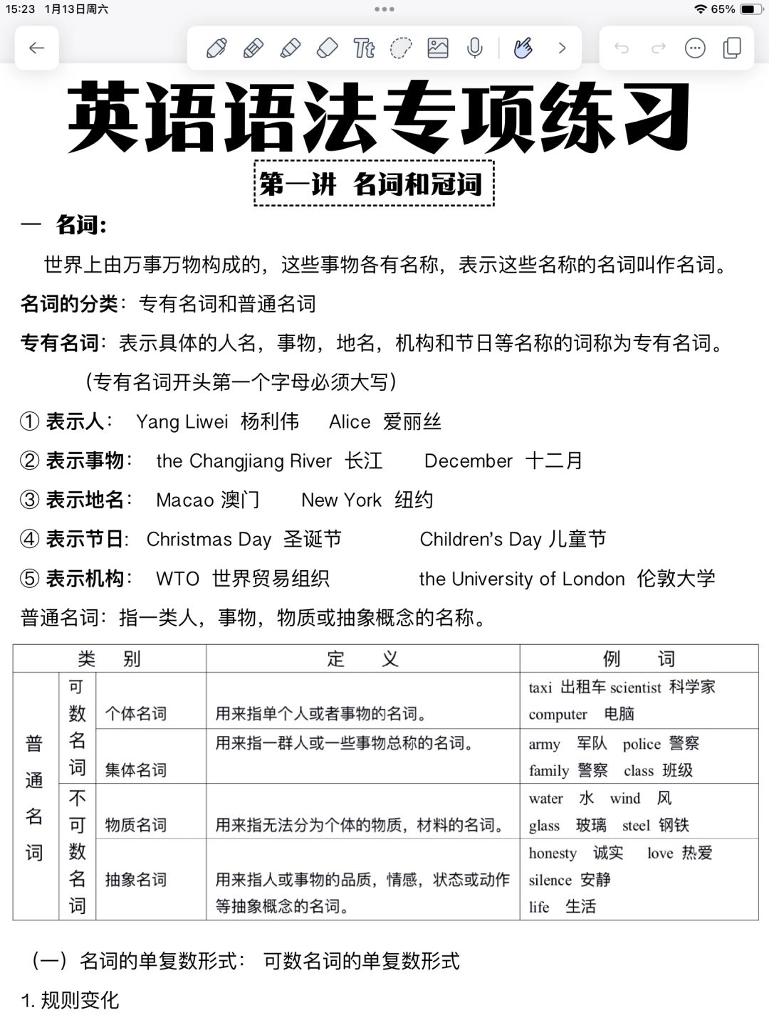 搞定英语语法！专项练习逐个击破！逆袭学霸！