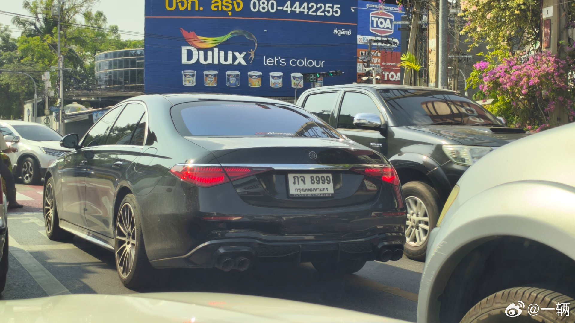 很少见这代brabus版本的S级 