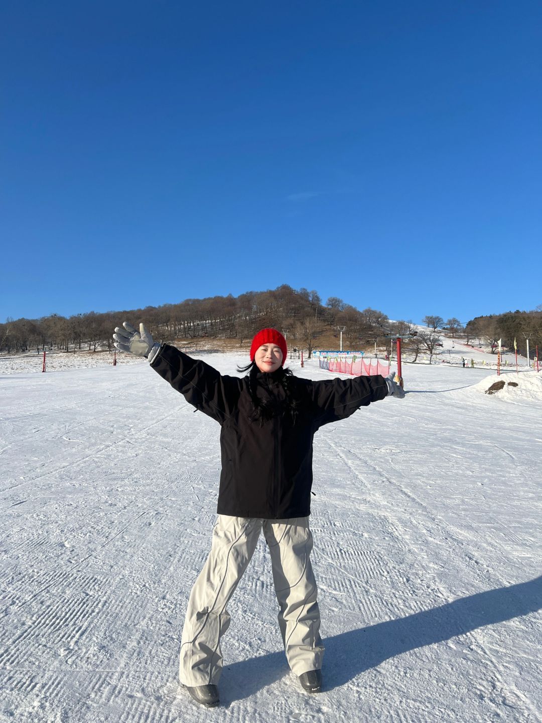 在哈尔滨二月底包场滑上雪啦！！！
