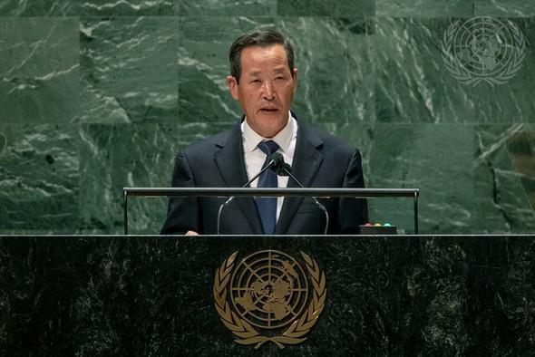 联合国大会上直接上演“正面硬刚”名场面，美国领着一群跟班当众刁难朝鲜，没想到被朝