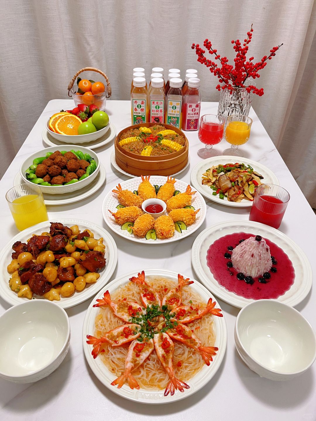 新年聚会｜在家聚餐和家人一起下厨