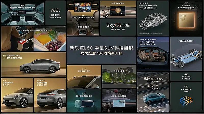 新款乐道 L60 正式开启预订，1000 元抵 3000 元，6 月 11 日上