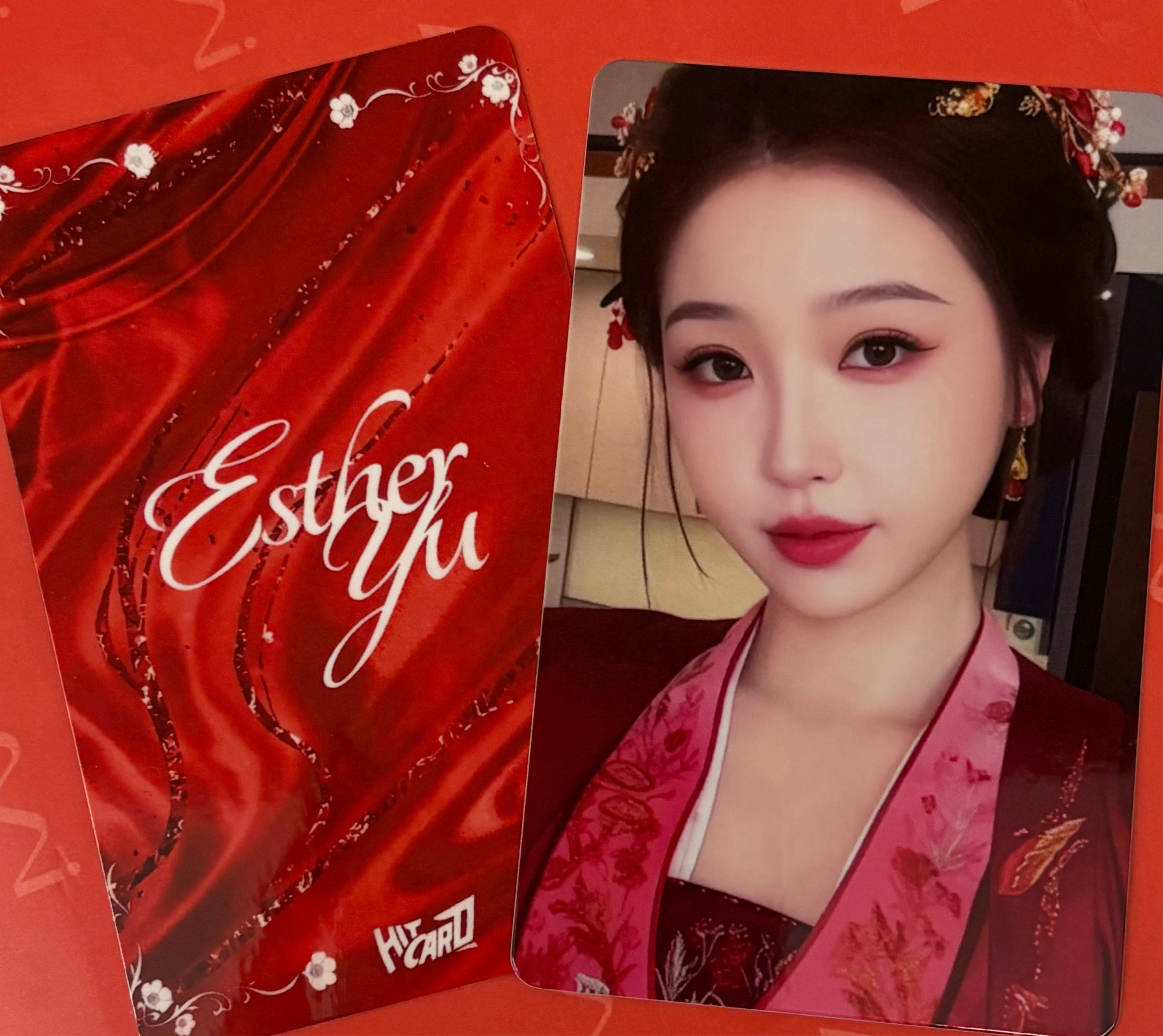 自印的红衣主母…好美吧… 