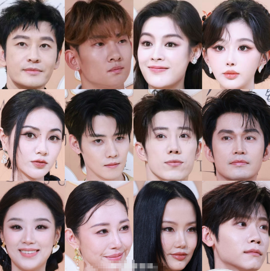 来瞅瞅时尚中国之夜红毯的怼脸生图。黄晓明、苏翊鸣、陈丽君、孔雪儿、谢可寅、任豪、