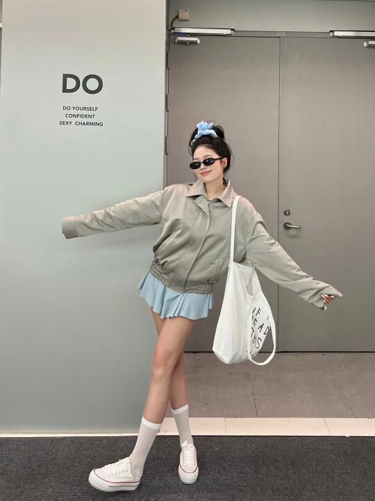 谁懂啊，这套好韩好显瘦！！