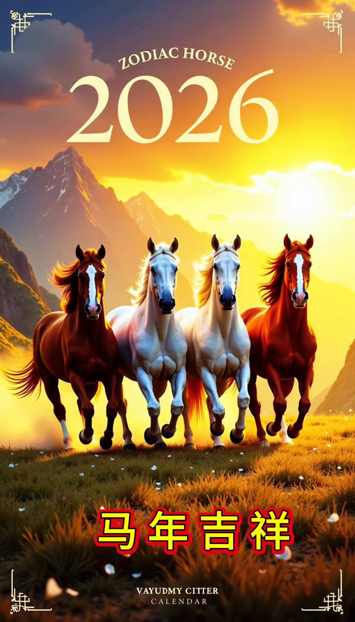 2026马年吉祥。