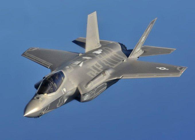 最新消息，美国空军已向中东额外部署 18 架 F-35 隐身战斗机。