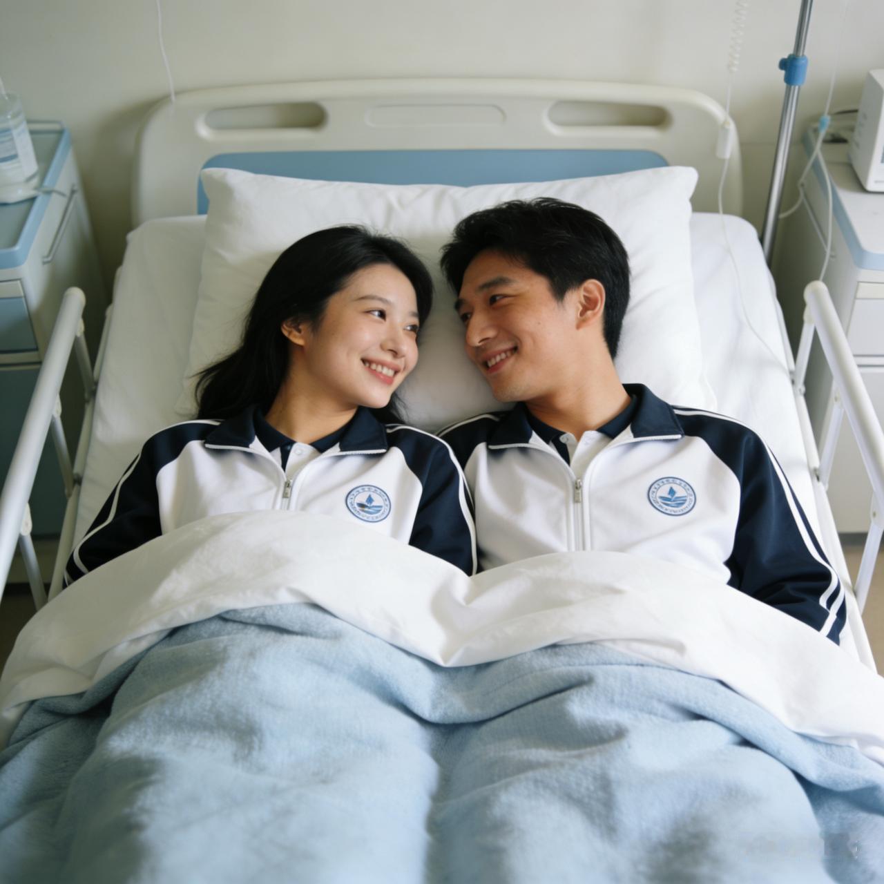 今天去医院输液
打开病房的门，直接惊呆了
真的是刷新我的三观，因为我是晚上才去输