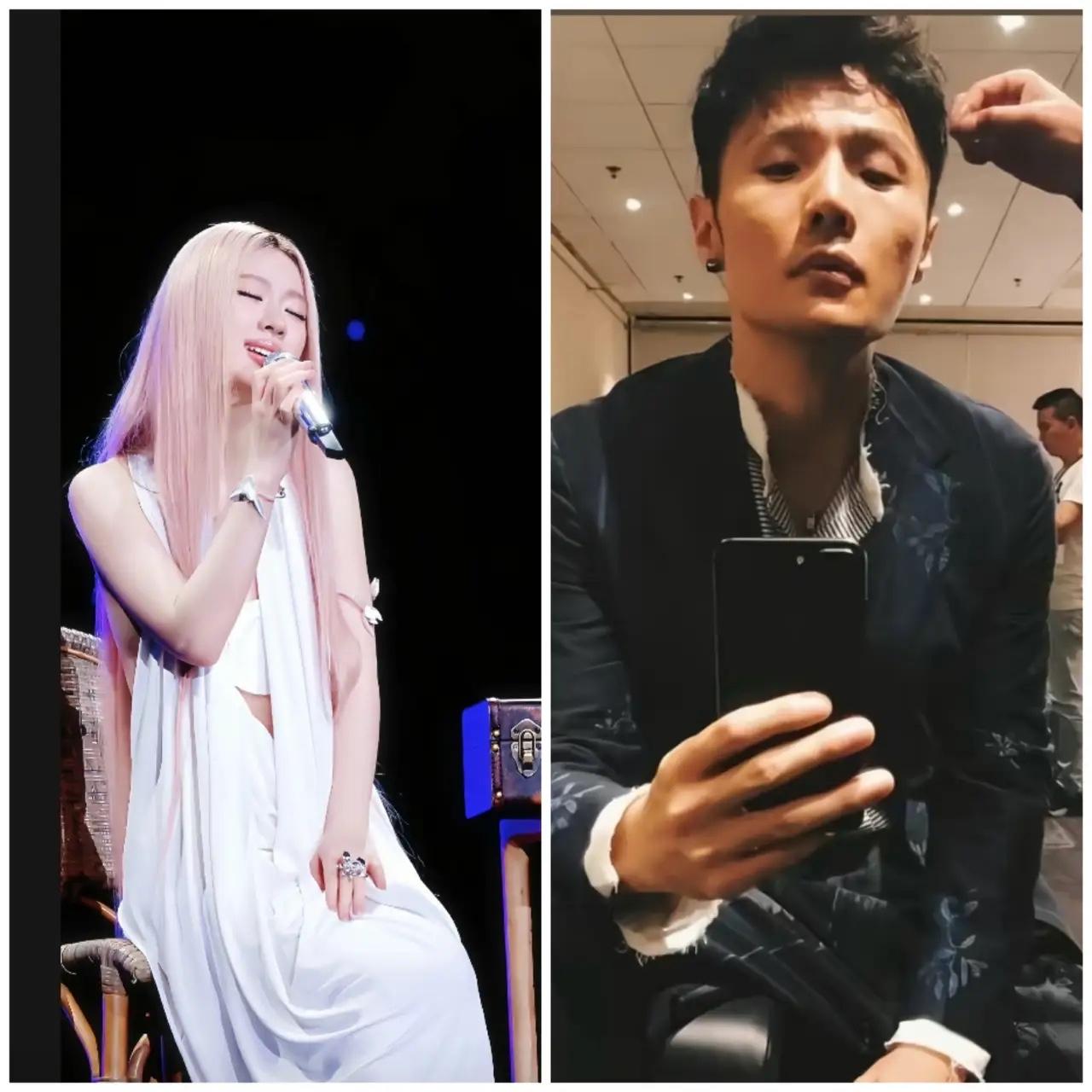 单依纯
没想到吧
她一直都觉得李荣浩闷骚不爱说话
以为他是个温吞的软柿子
不会发