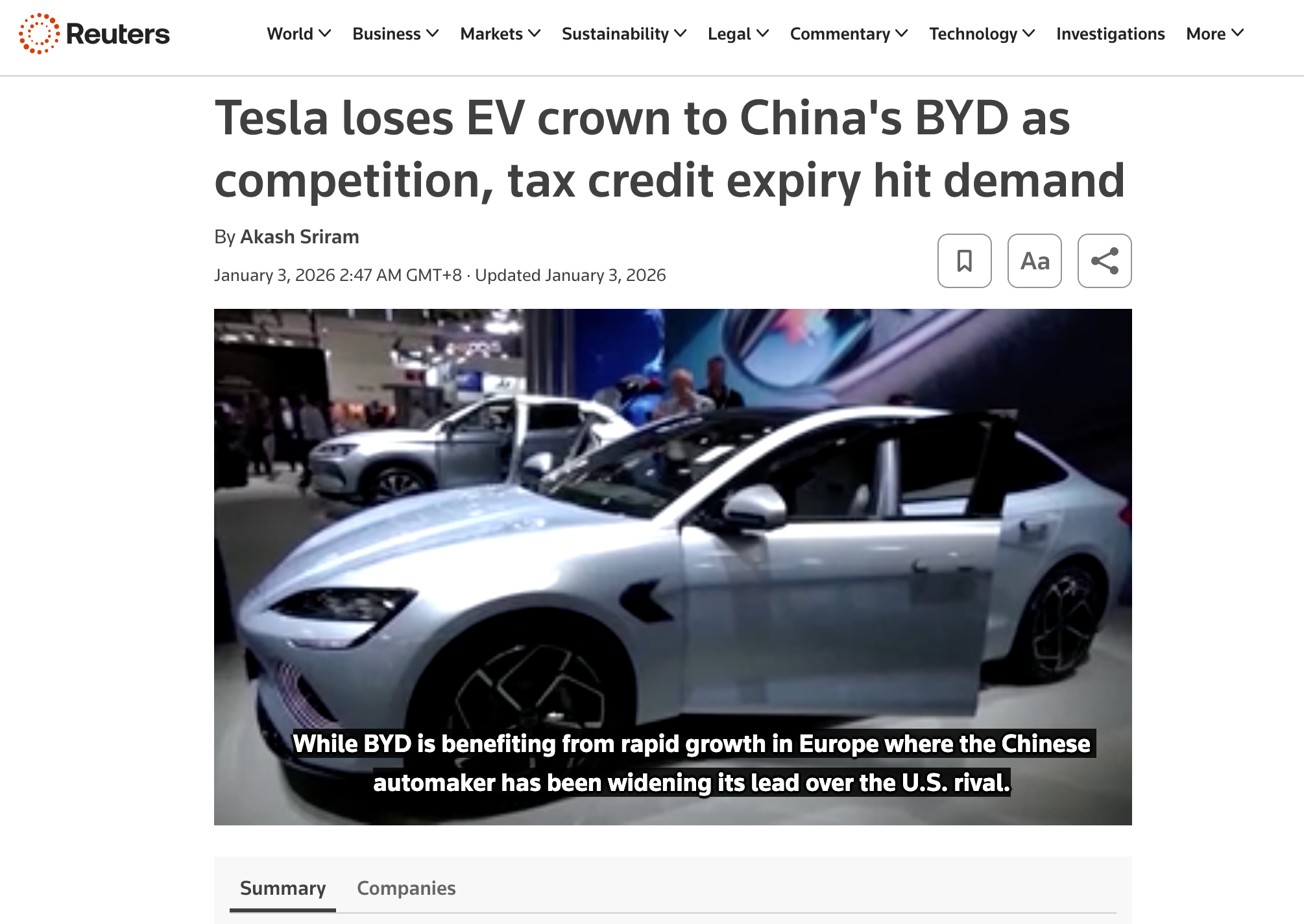 2025年，还真是比亚迪的丰收年，又是登顶全球新能源汽车销量冠军，又是首次挤进世