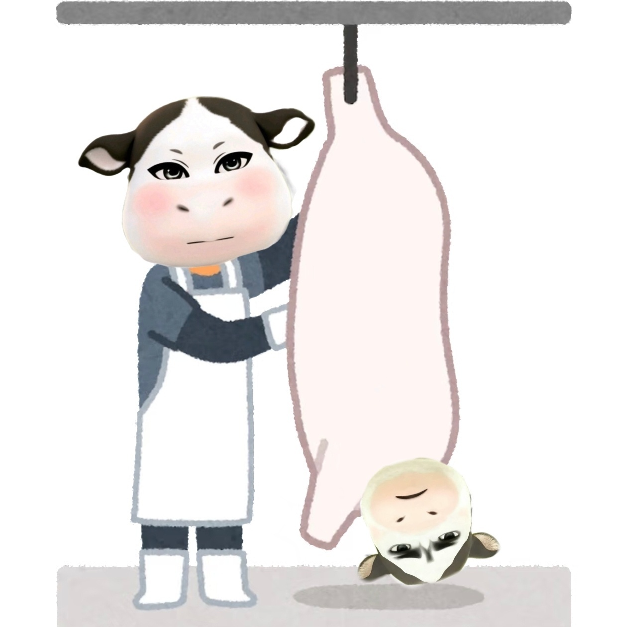 把这头牛当猪宰了行吗 