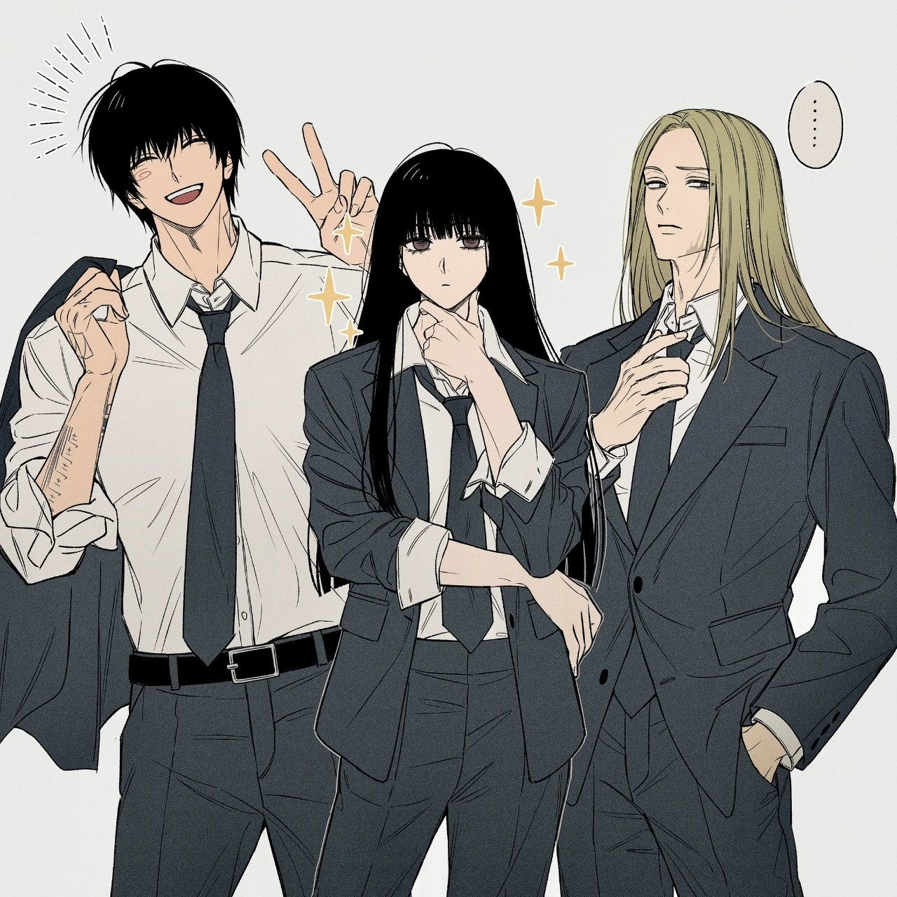 盛夏壁纸大放送动漫仲夏狂欢季 画师X:kuroiisana坂本DAYS～每一张都