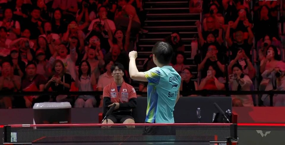 孙颖莎：棒不棒孙颖莎vs早田希娜