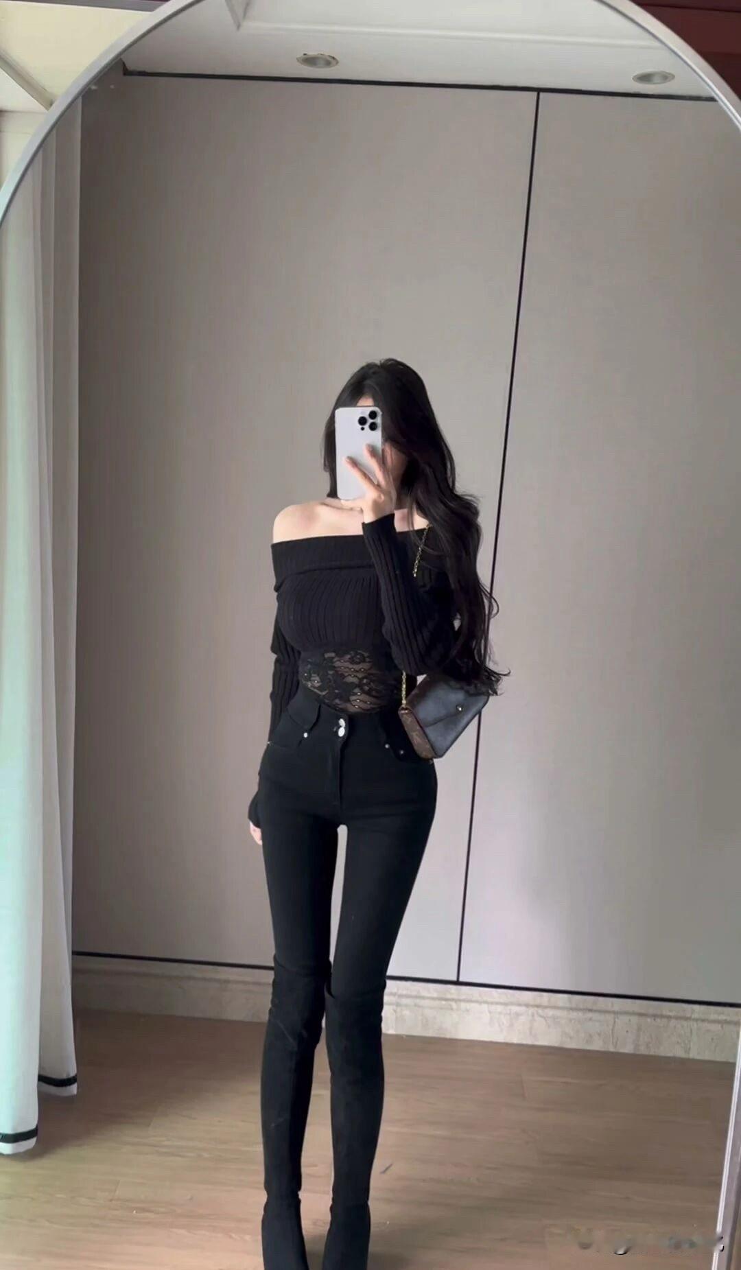 膝盖以下全是腿！这套直接给我拔高10cm，比例好到离谱！[比心][比心][比心]