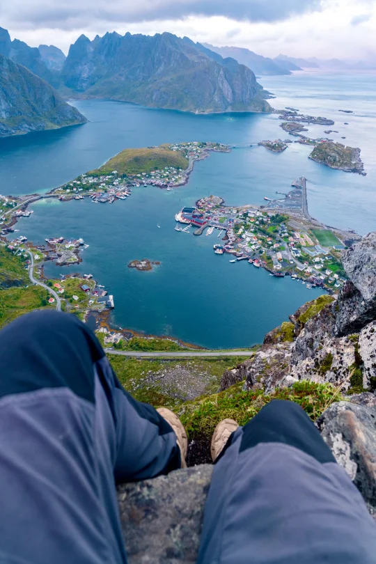 挪威🇳🇴罗弗敦最火徒步路线｜Reinebringen