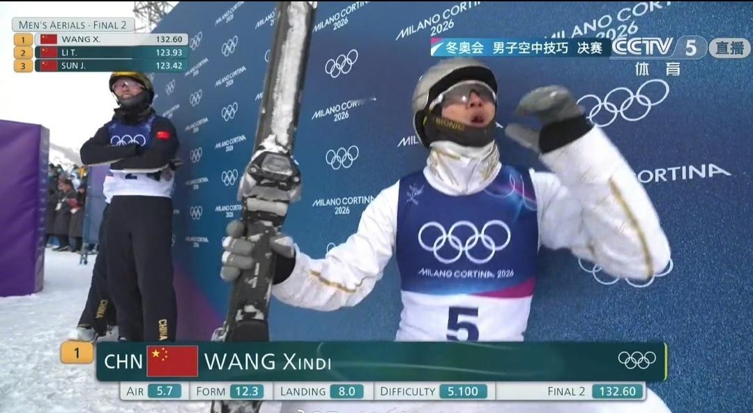 恭喜王心迪金牌 徐梦桃丈夫王心迪获得米兰冬奥会空中技巧冠军！王心迪徐梦桃金牌夫妇