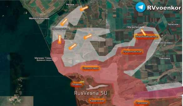 扎波罗热战线突破：俄军在亚速海沿岸滨海地区彻底击溃乌克兰武装部队

扎波罗热战线