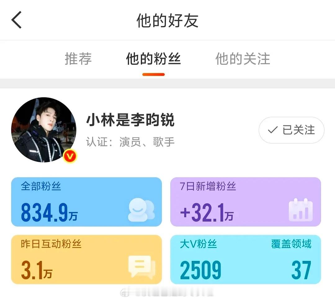 李昀锐上个春晚涨粉32万＋春晚节目单 春晚大赏好想带李昀锐回家过年