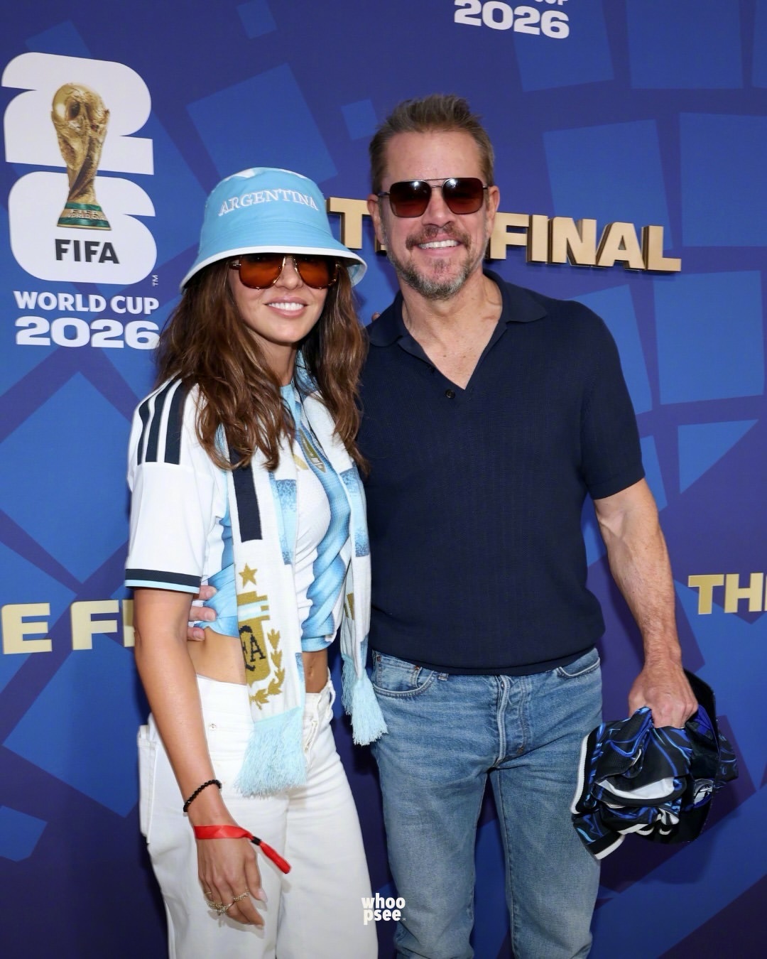 现身观战2026 世界杯决赛的名人们！⚽️ 