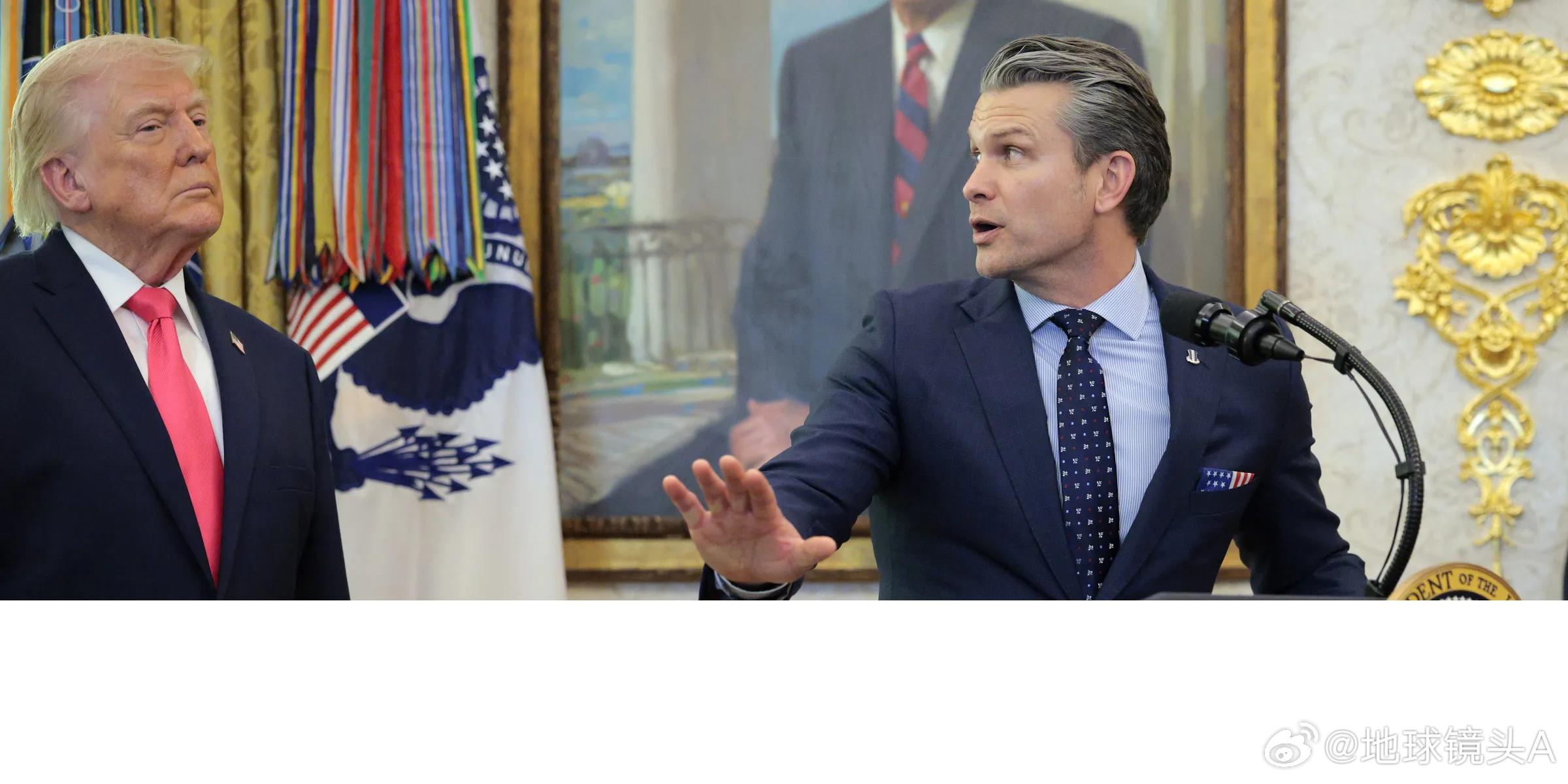 四周半前懂王：“亲爱的伊朗民众，我们是来将你们从那个企图杀害你们、邪恶且残暴的郑