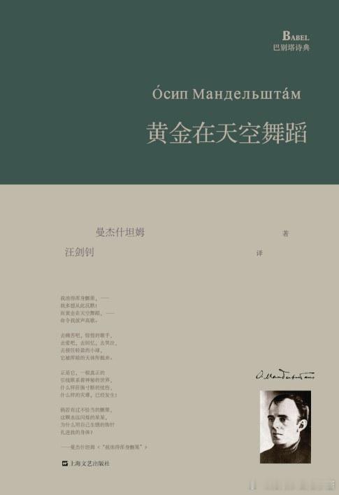 分享一个【巴别塔诗典】系列书单甚至每本书名单独拎出来都很妙 颇具诗意致未来的诗人