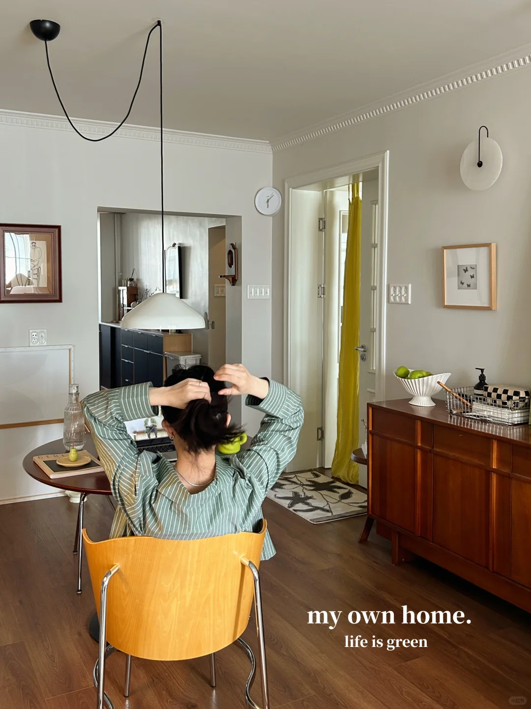 “春天的情绪先于春天进入我的家”💚