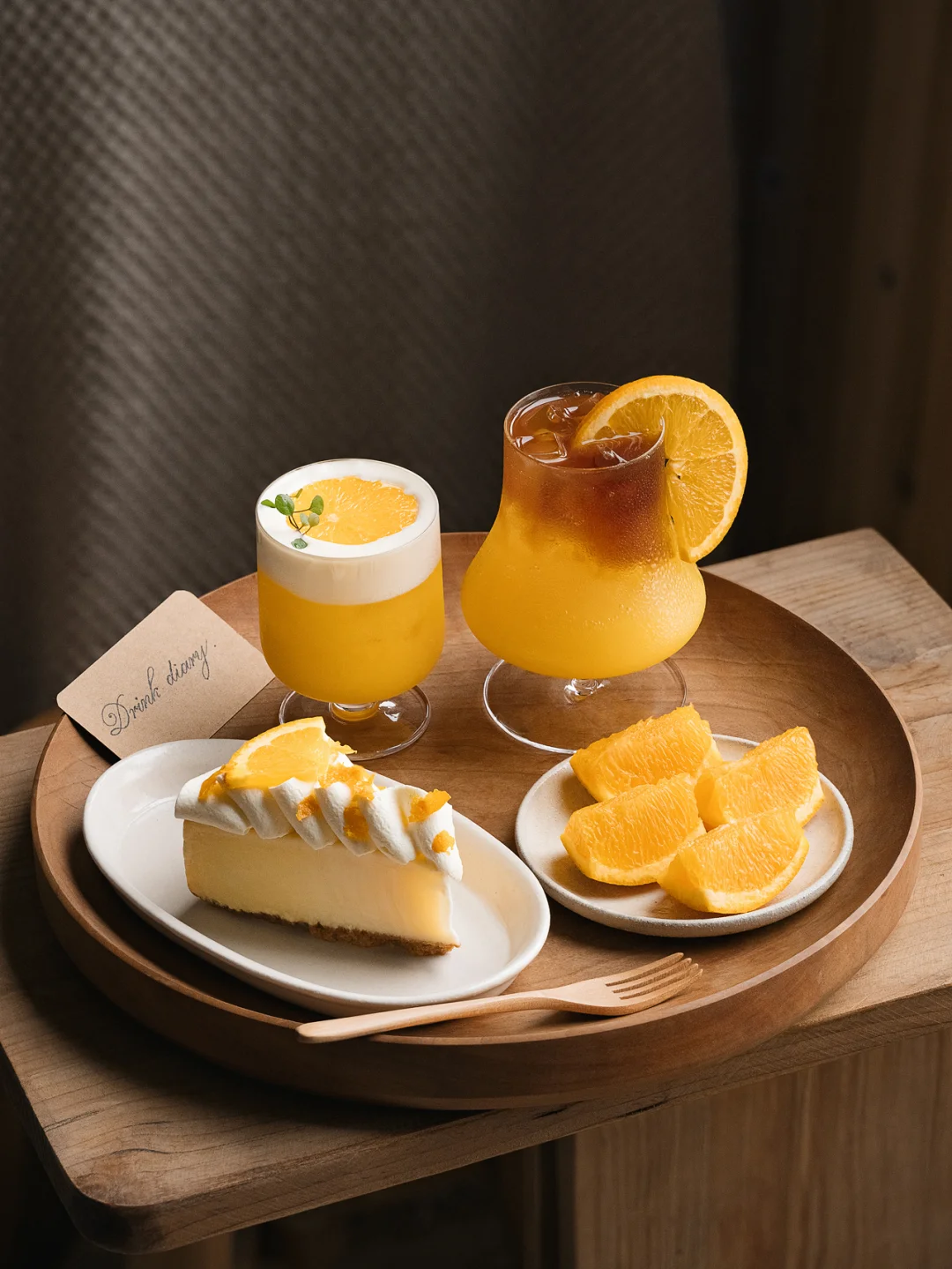 沉浸在这片橙子海