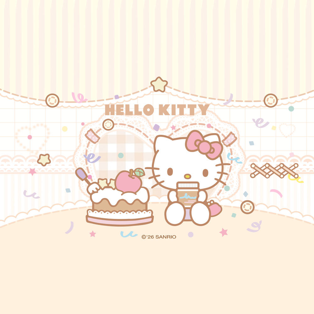 造型翻新不停，可爱始终如一！我正在使用稀缺装扮Hello Kitty系列主页皮肤